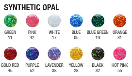 2HT-10 'Haute Couture' Opal Bezel Cluster on Flatback - Image 2