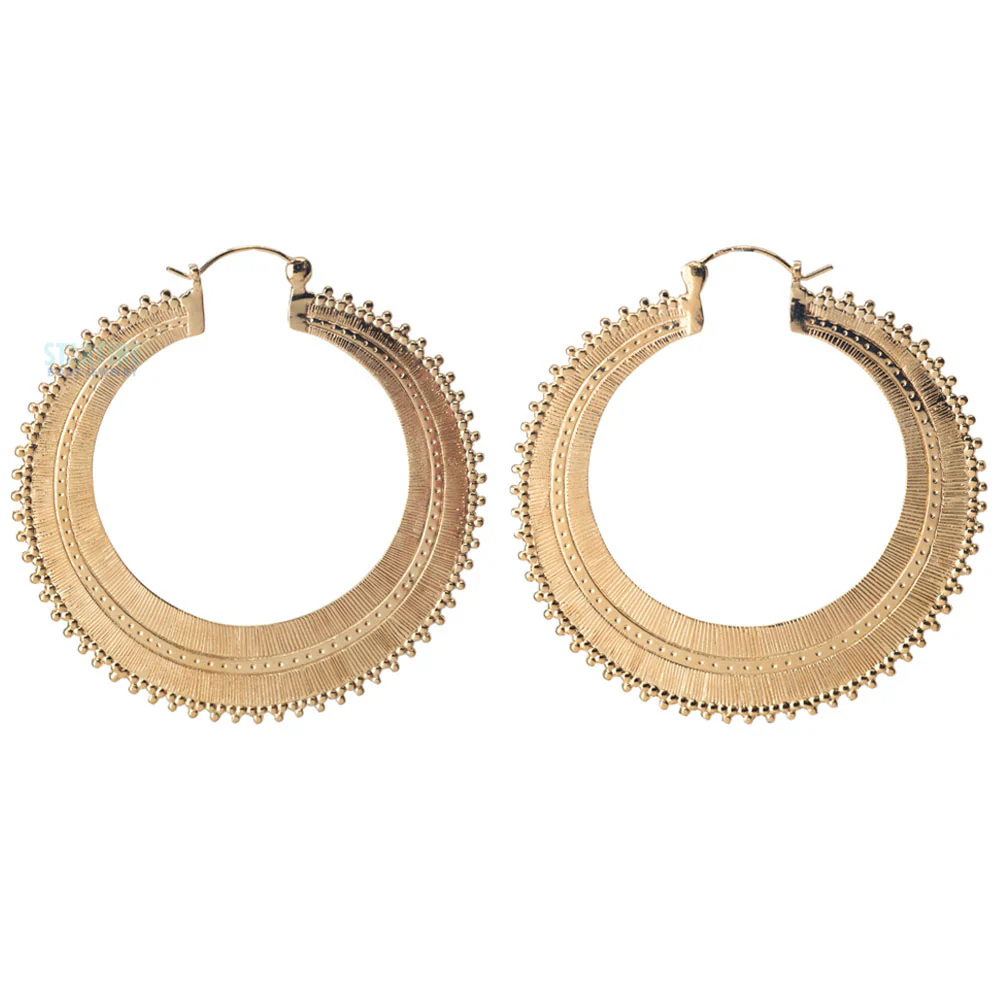 Afghan Hoop Earrings - Image 5