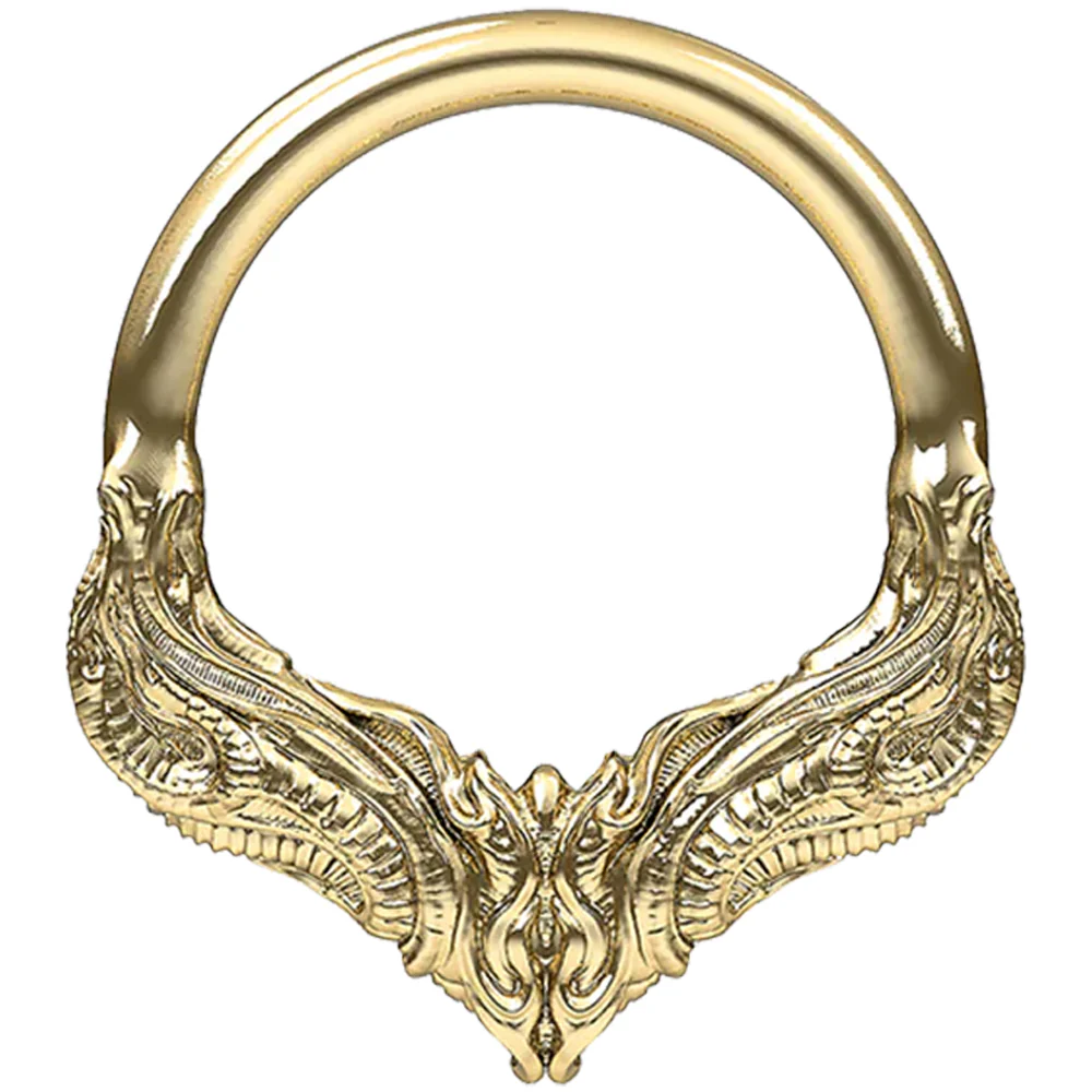 "Bastina" Seam Ring in Gold - Image 2