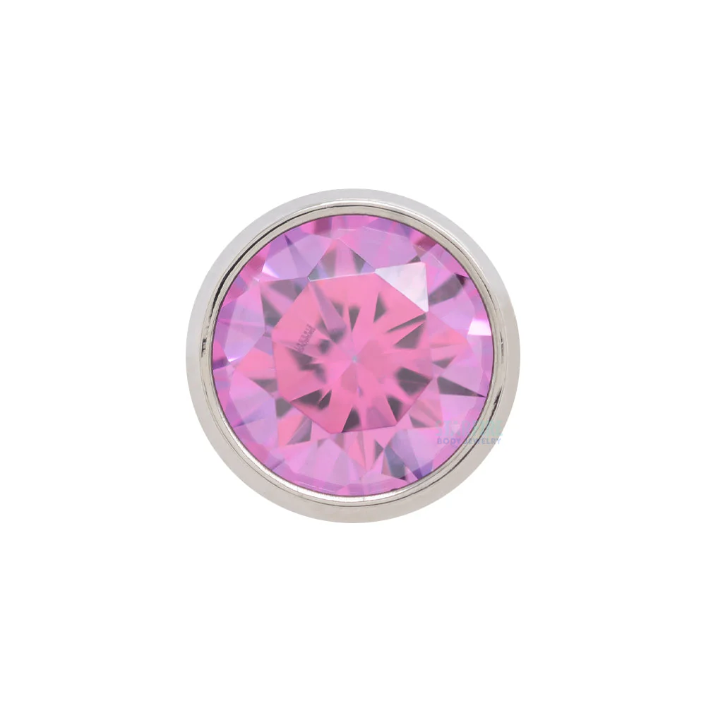 threadless: Bezel-Set Brilliant-Cut Gem End - Image 17