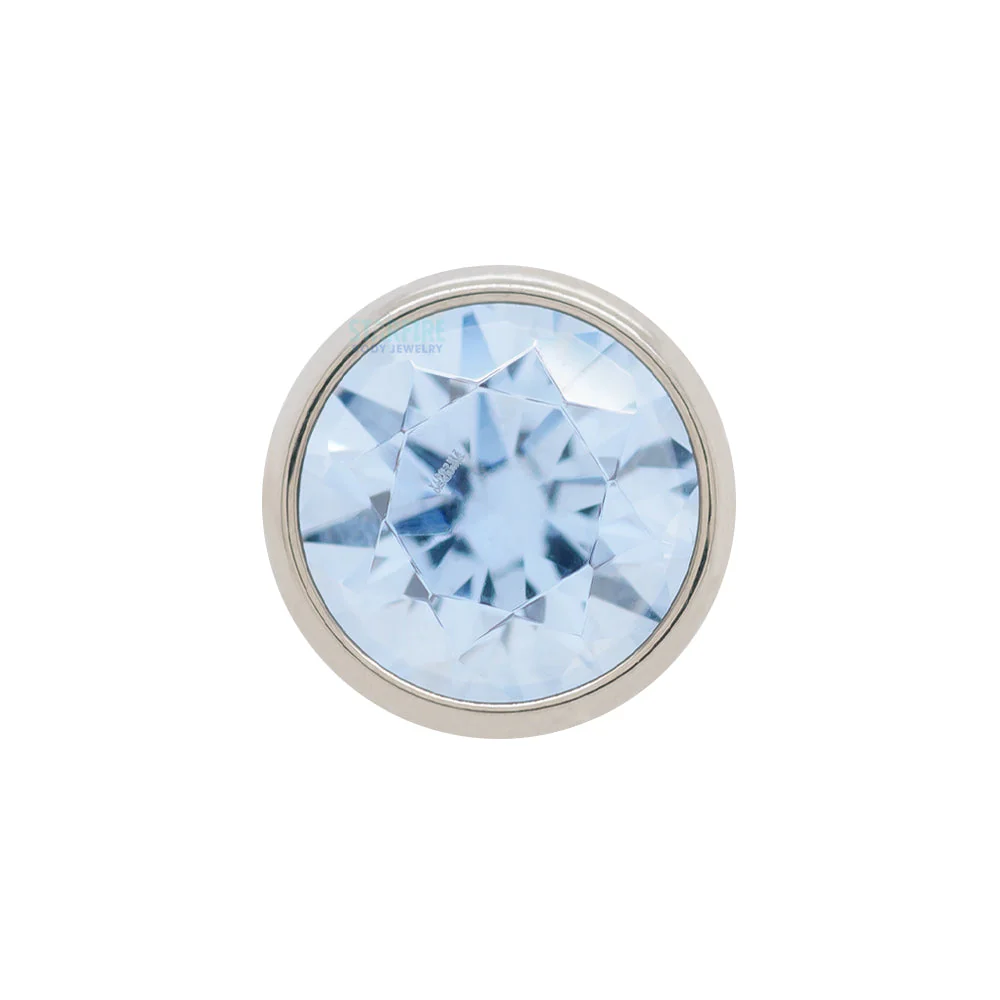 threadless: Bezel-Set Brilliant-Cut Gem End - Image 20