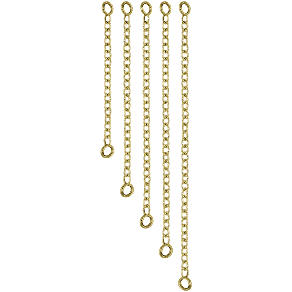 Cable Chain Attachment in Gold - Image 2