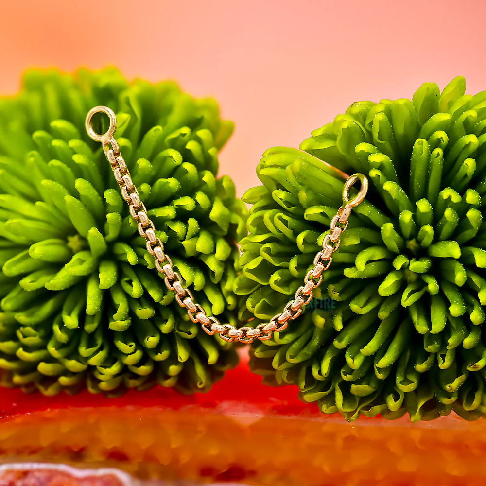 Diamond Box Chain Attachment in Gold - Image 3