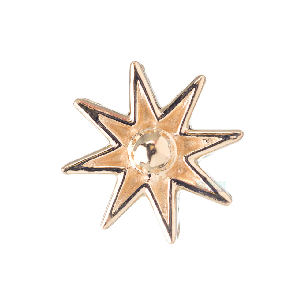 "Nova" Threaded End in Gold - Image 2