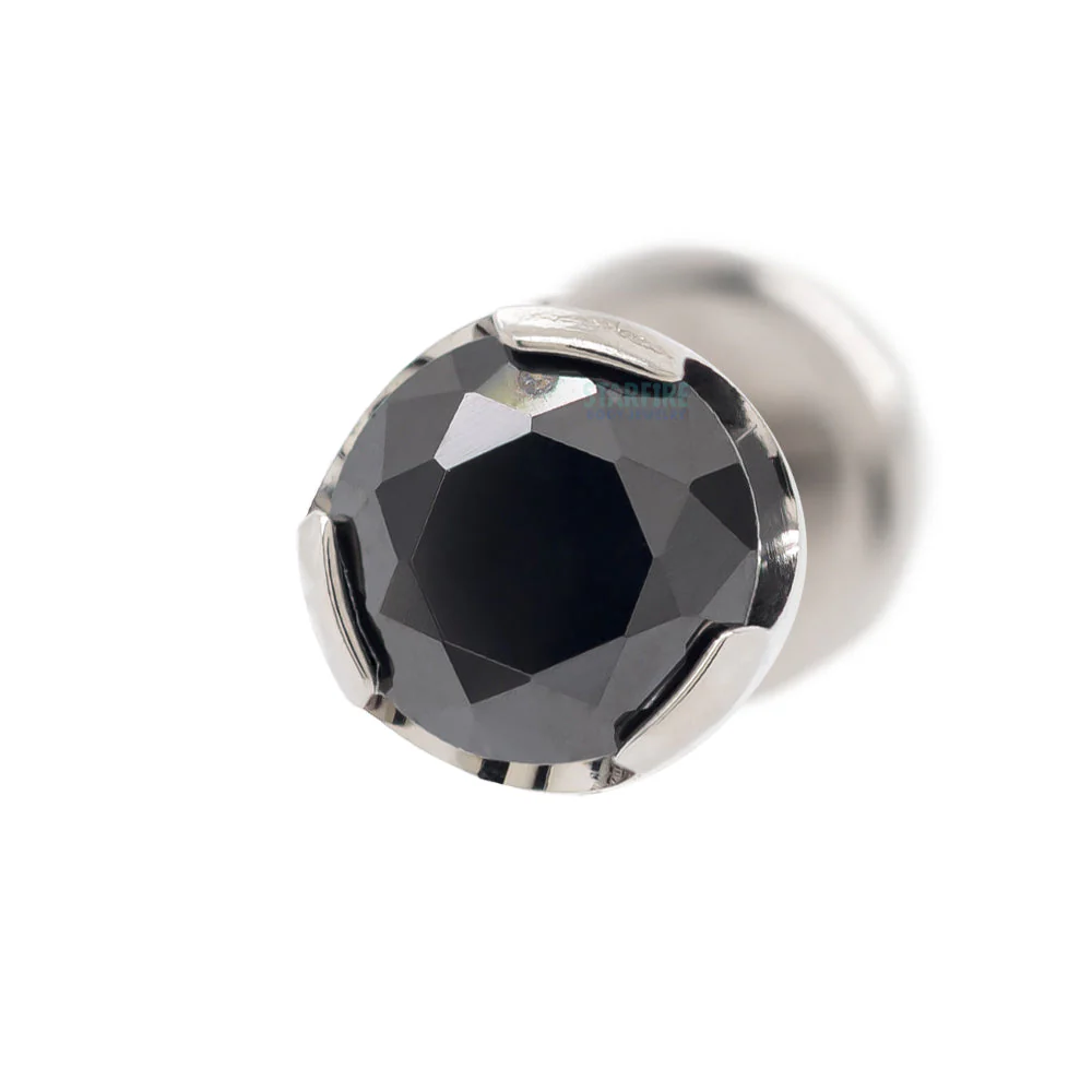 Prong-Set Brilliant-Cut Gem on Flatback - Image 11