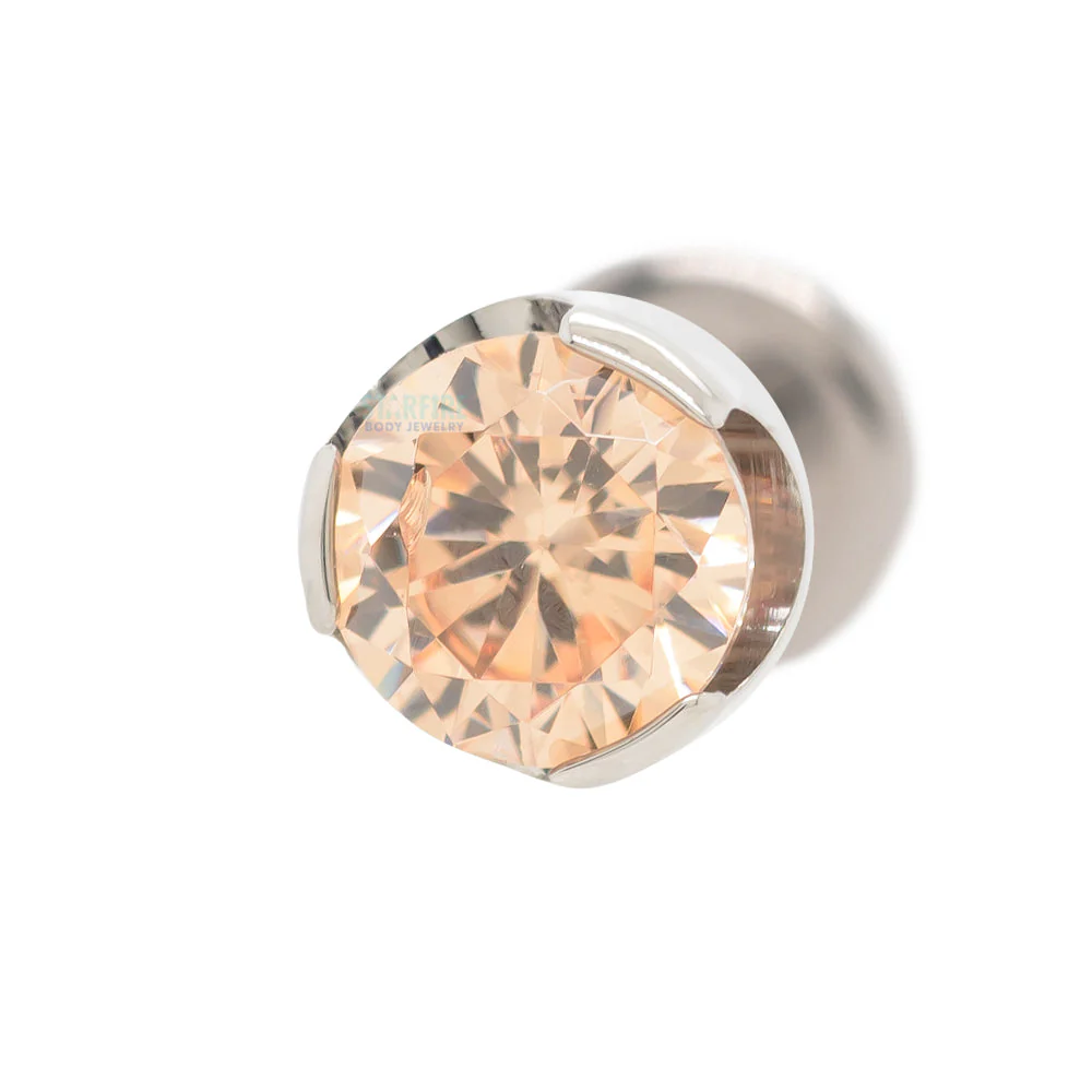 Prong-Set Brilliant-Cut Gem on Flatback - Image 13
