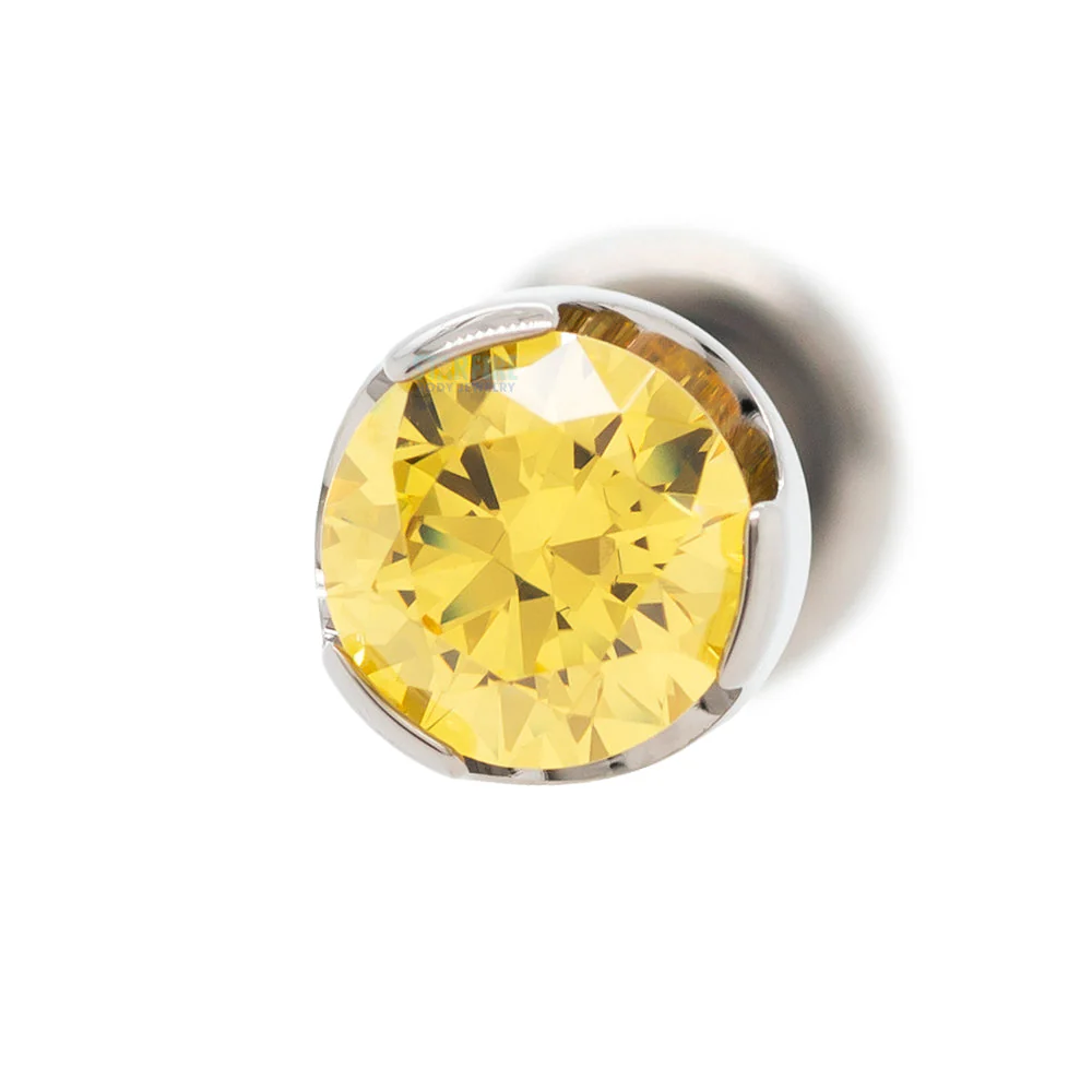 Prong-Set Brilliant-Cut Gem on Flatback - Image 14