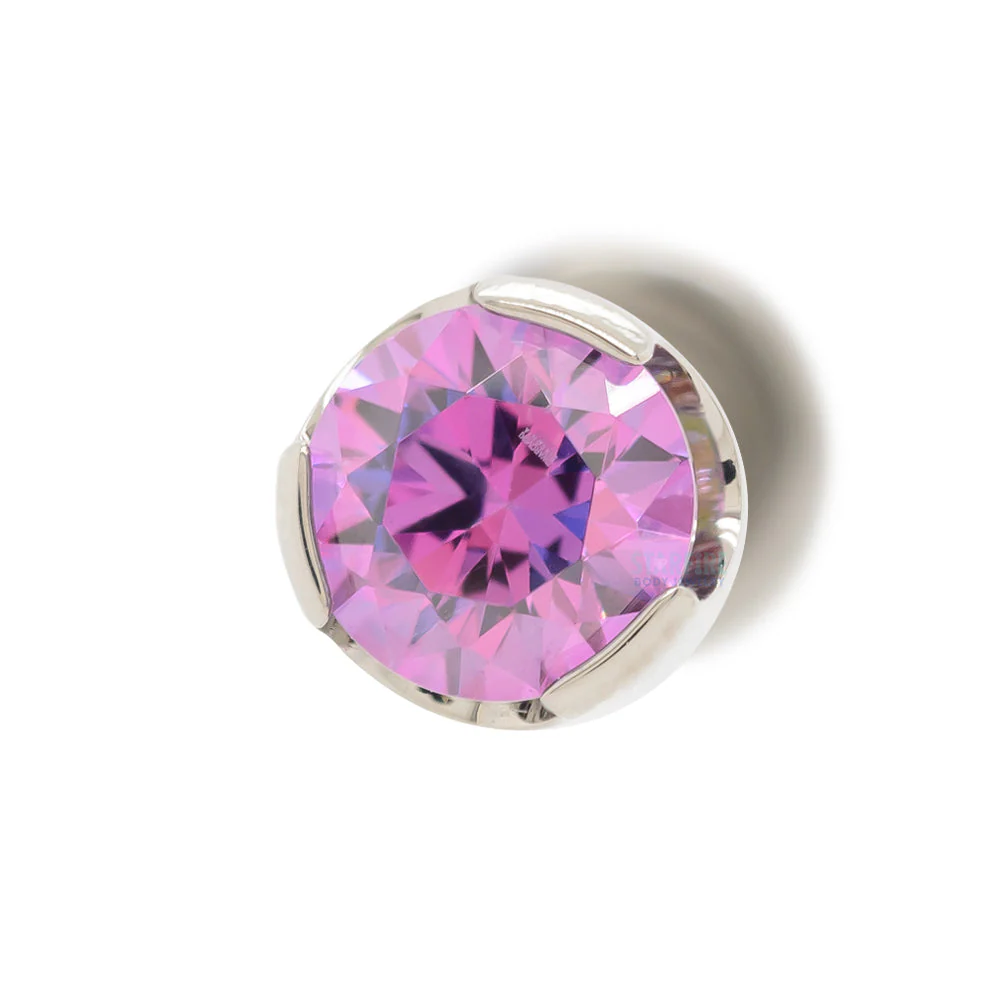 Prong-Set Brilliant-Cut Gem on Flatback - Image 17