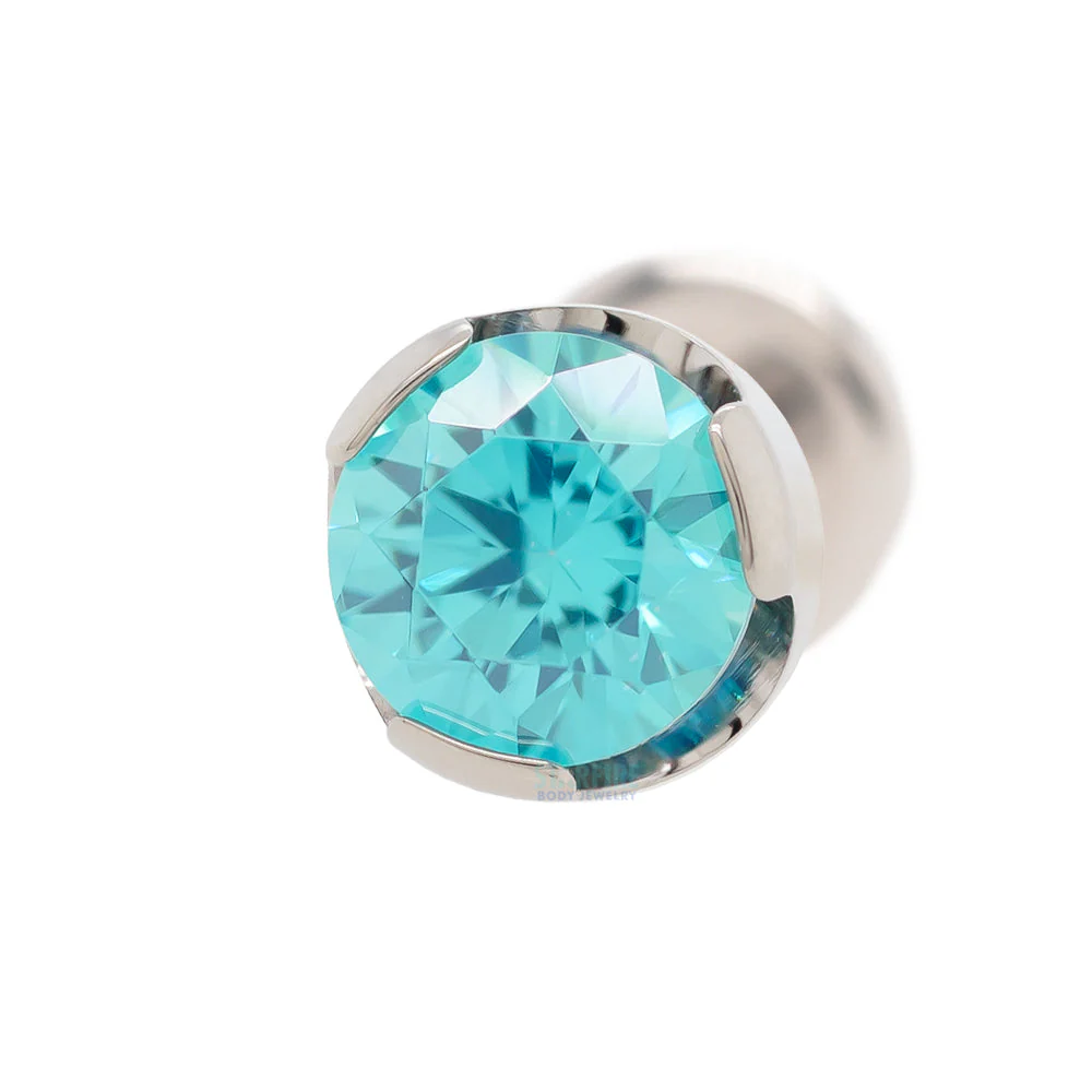 Prong-Set Brilliant-Cut Gem on Flatback - Image 19