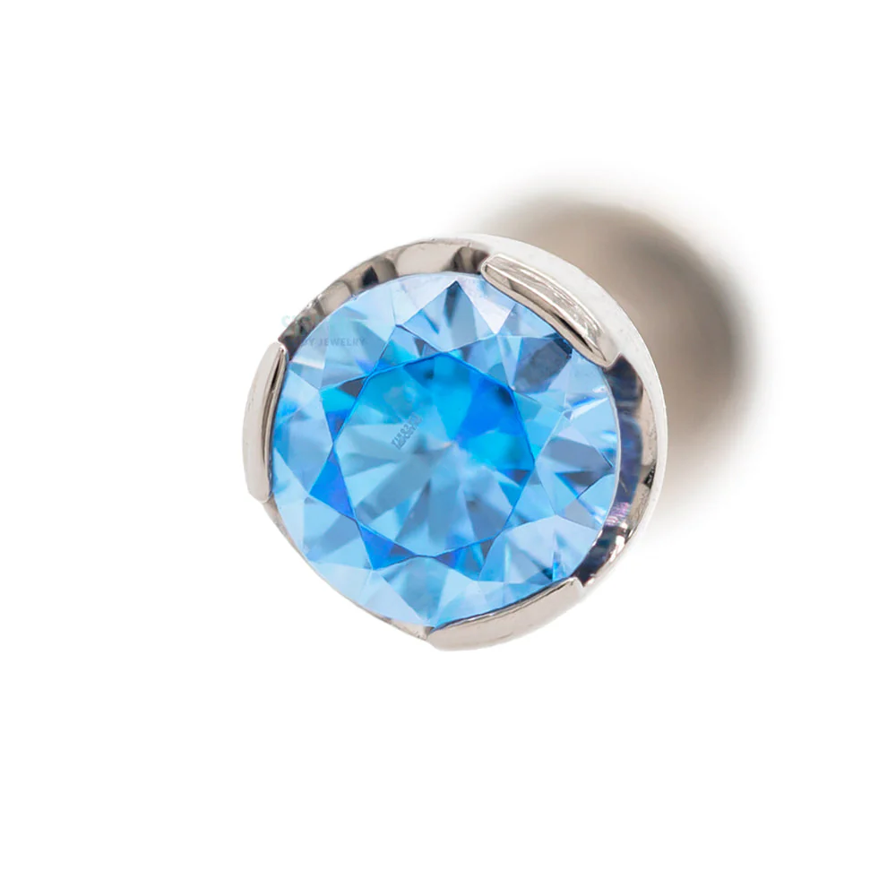 Prong-Set Brilliant-Cut Gem on Flatback - Image 9