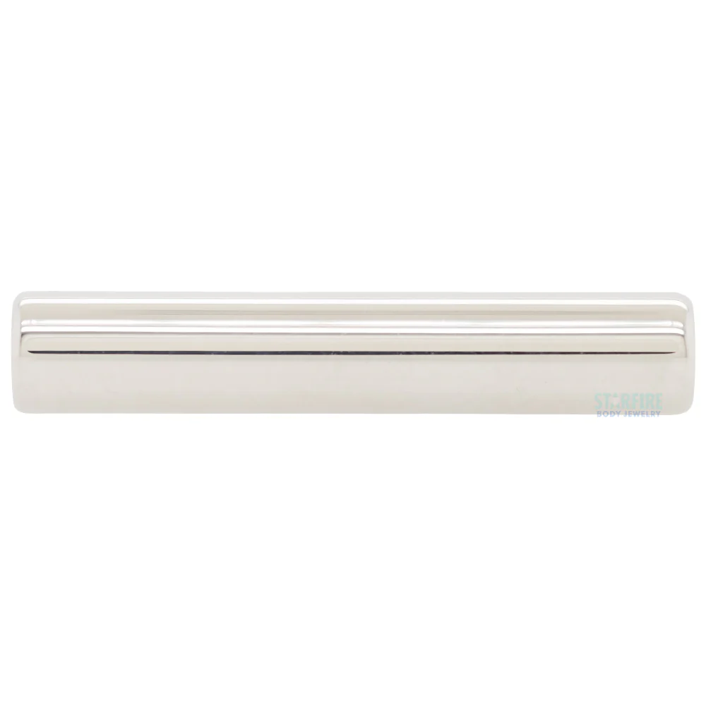 Stainless Steel Threaded Straight Barbell Shaft - 6 ga.
