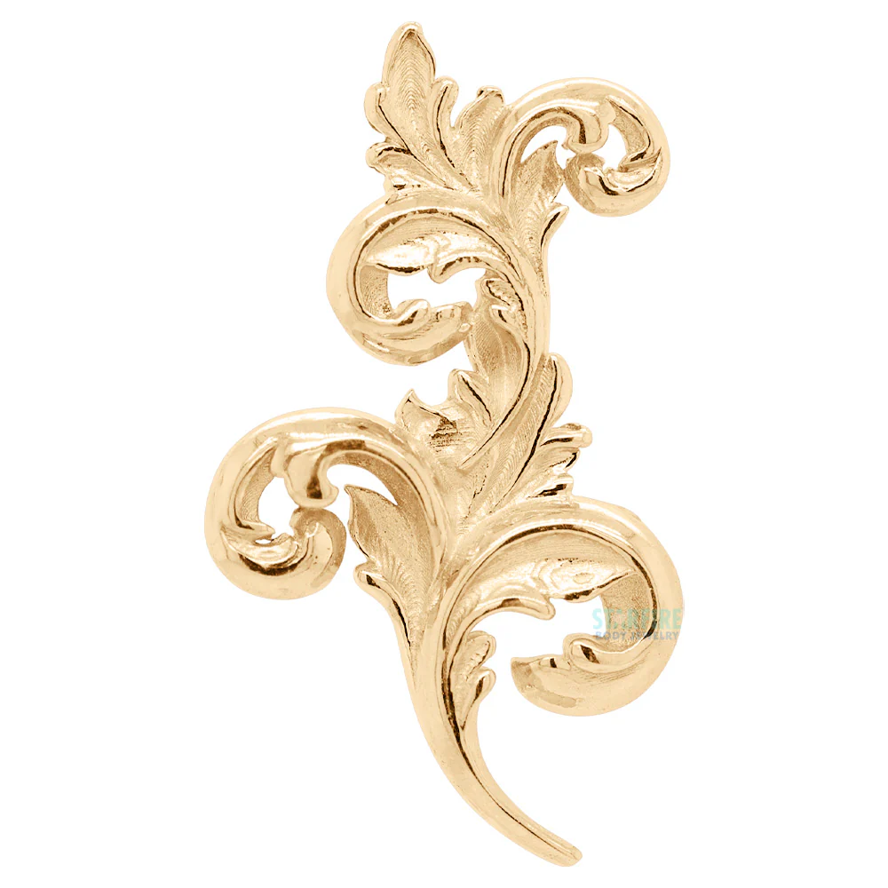 "Royal Curve" Threaded End in Gold - Image 4