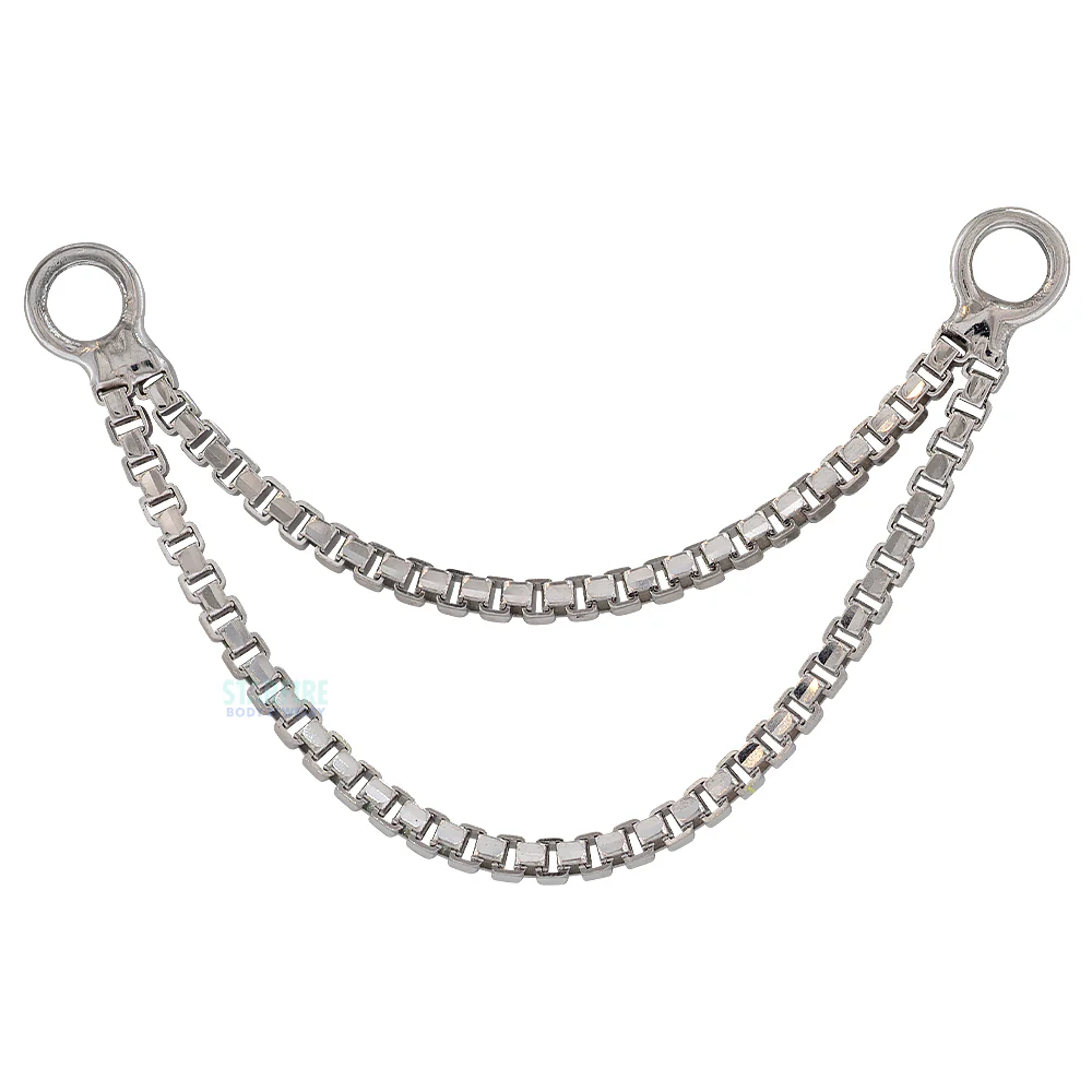Brillcut Double Box Chain Attachment in Gold - Image 3