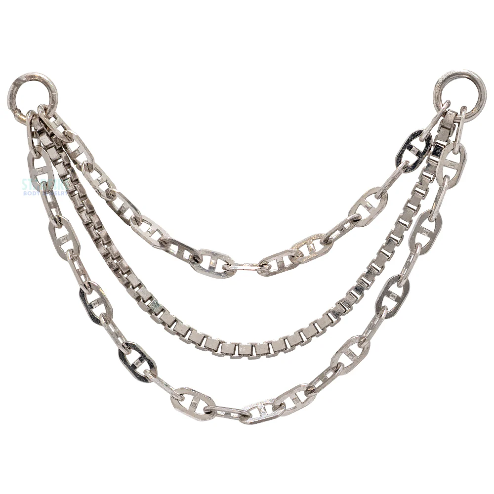 "Miro" Chain Attachment in Gold - Image 3