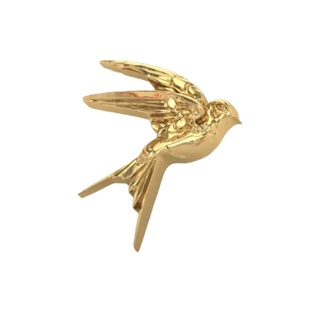 Big Swallow Threaded End in Gold - Image 2