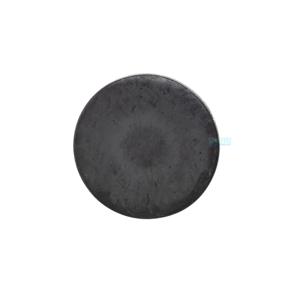 Matte Disk Threaded End in Black Niobium - Image 2