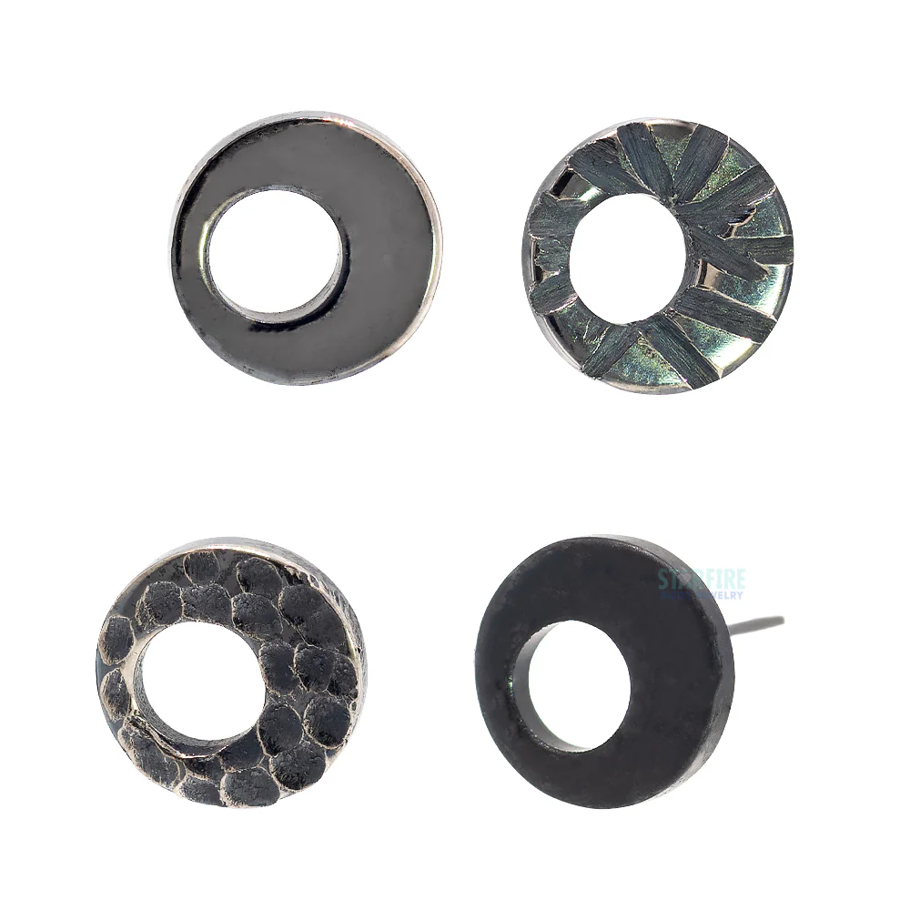 threadless: Wavelength Eclipse End in Black Niobium - Image 2