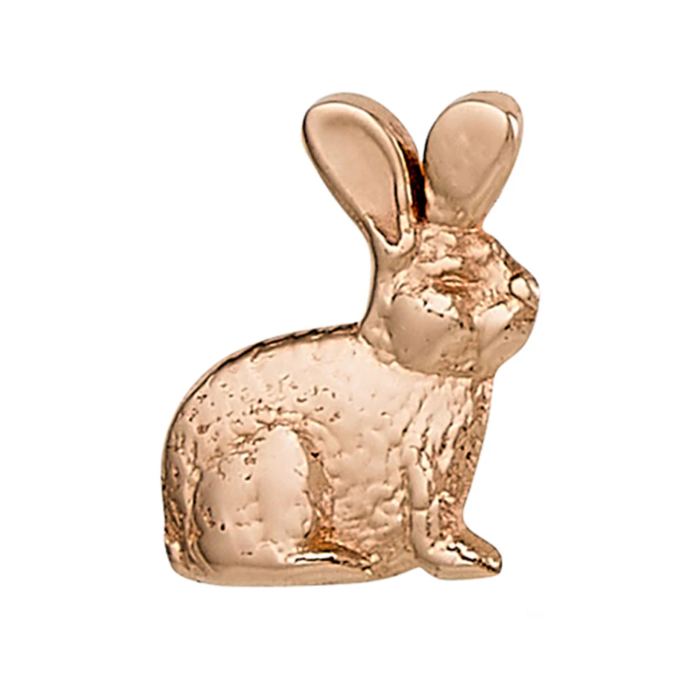 Bunny Threaded End in Gold - Image 4