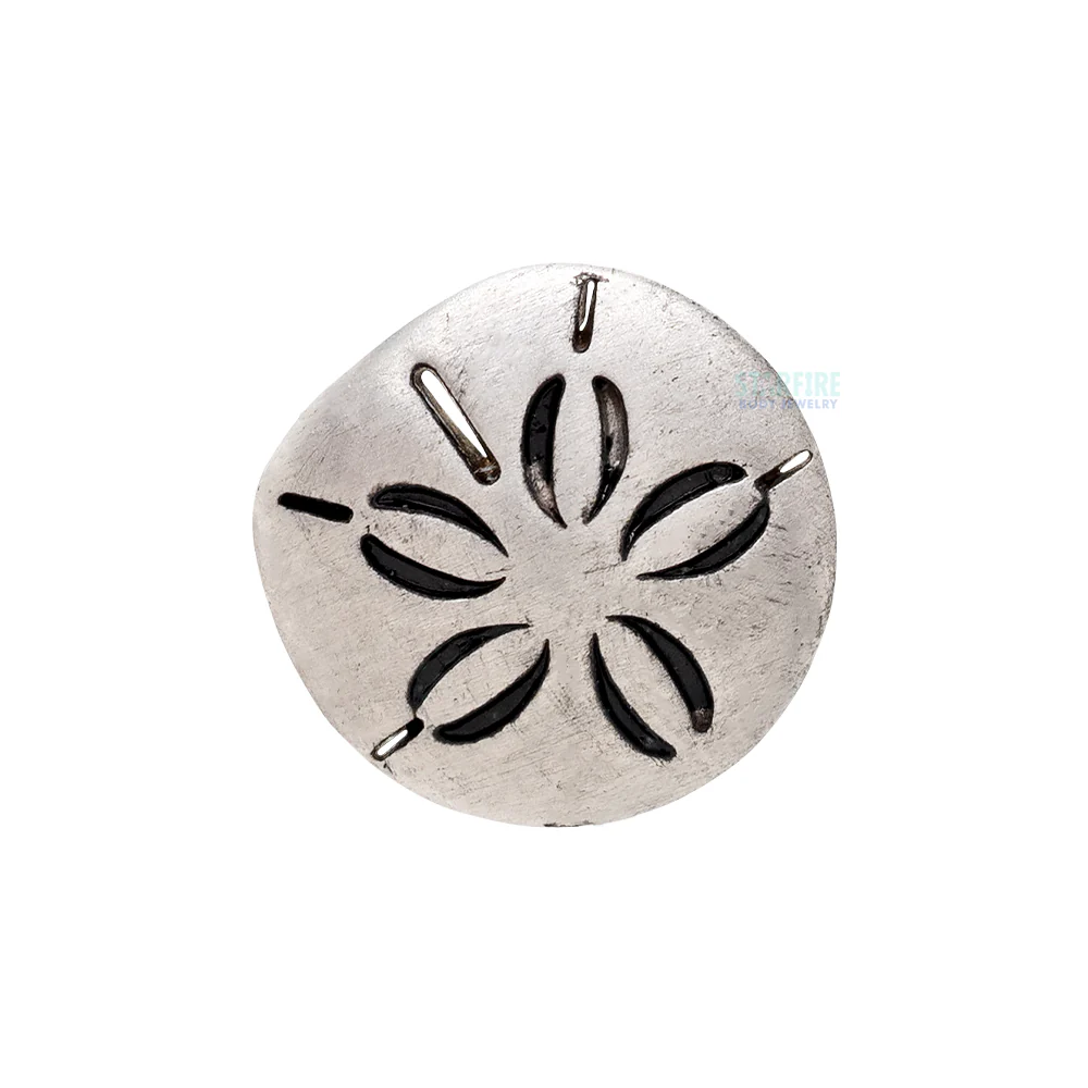 threadless: Sand Dollar End in Gold - Image 2
