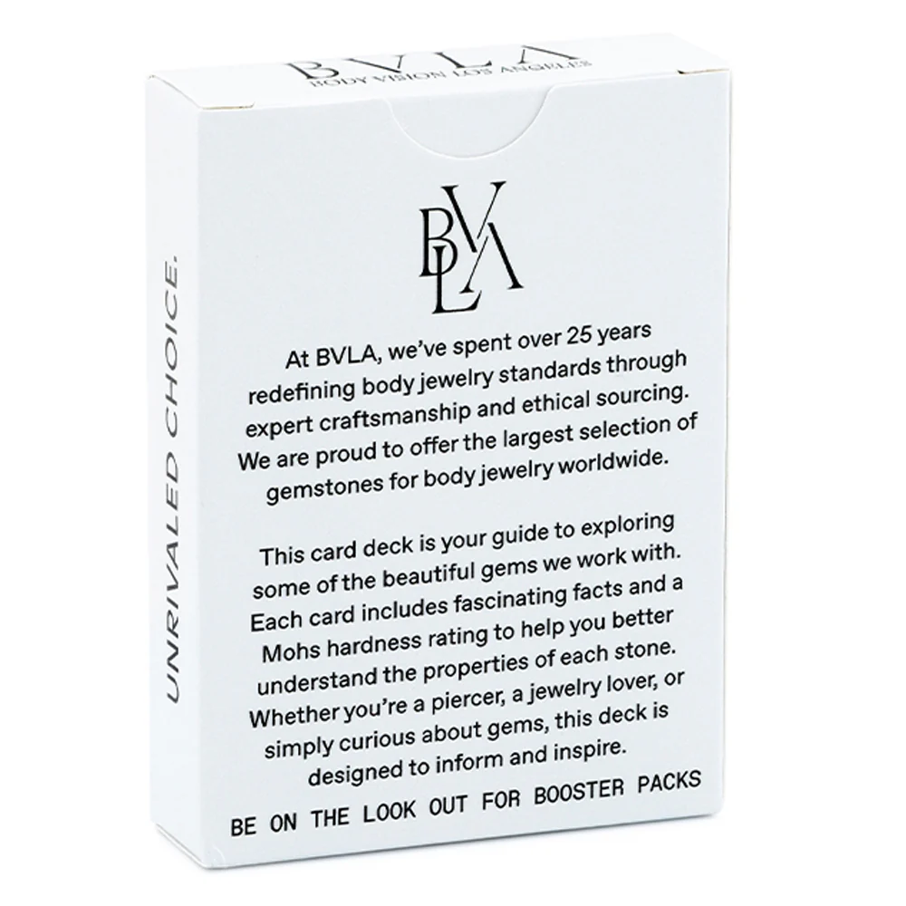 Body Vision - BVLA Gem Flash Cards - Image 3