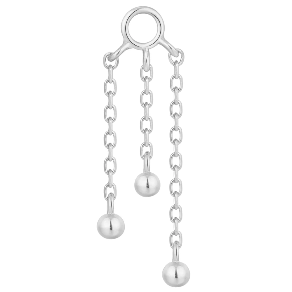 "Dancing Queen" Chain Charm in Gold - Image 3