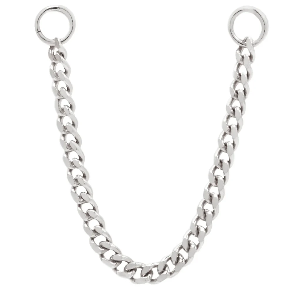 Faceted Chain Attachment in Gold - Image 3