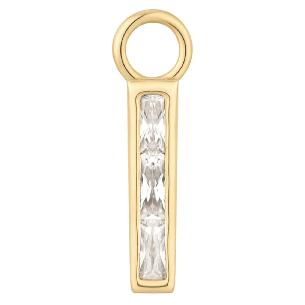 "Invitation" Charm in Gold with CZ's - Image 2