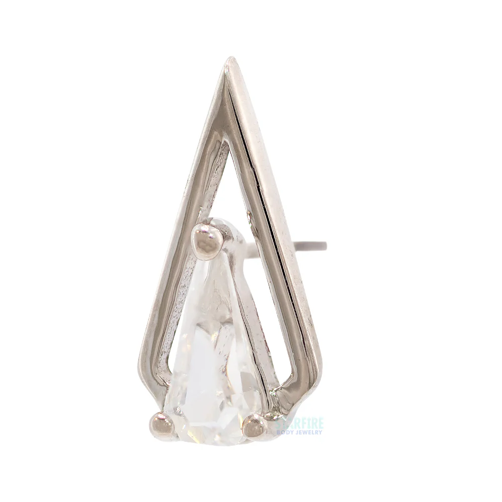 threadless: "ArtHaus" End in Gold with CZ