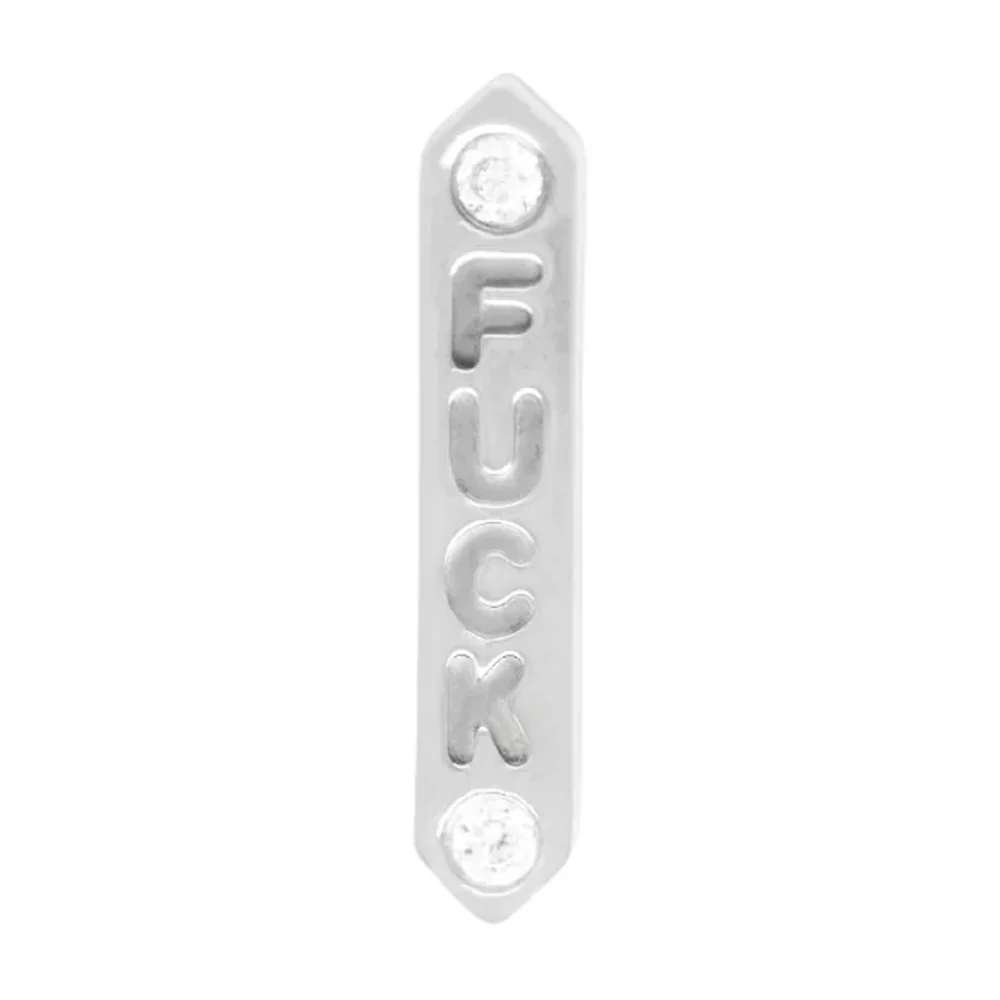 threadless: "Fuck" End in Gold with Diamonds - Image 4