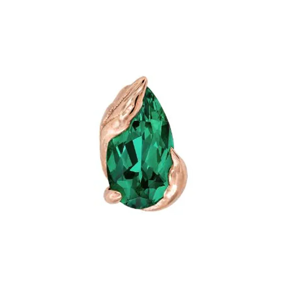 threadless: "Occasion" End in Gold with Emerald - Image 4