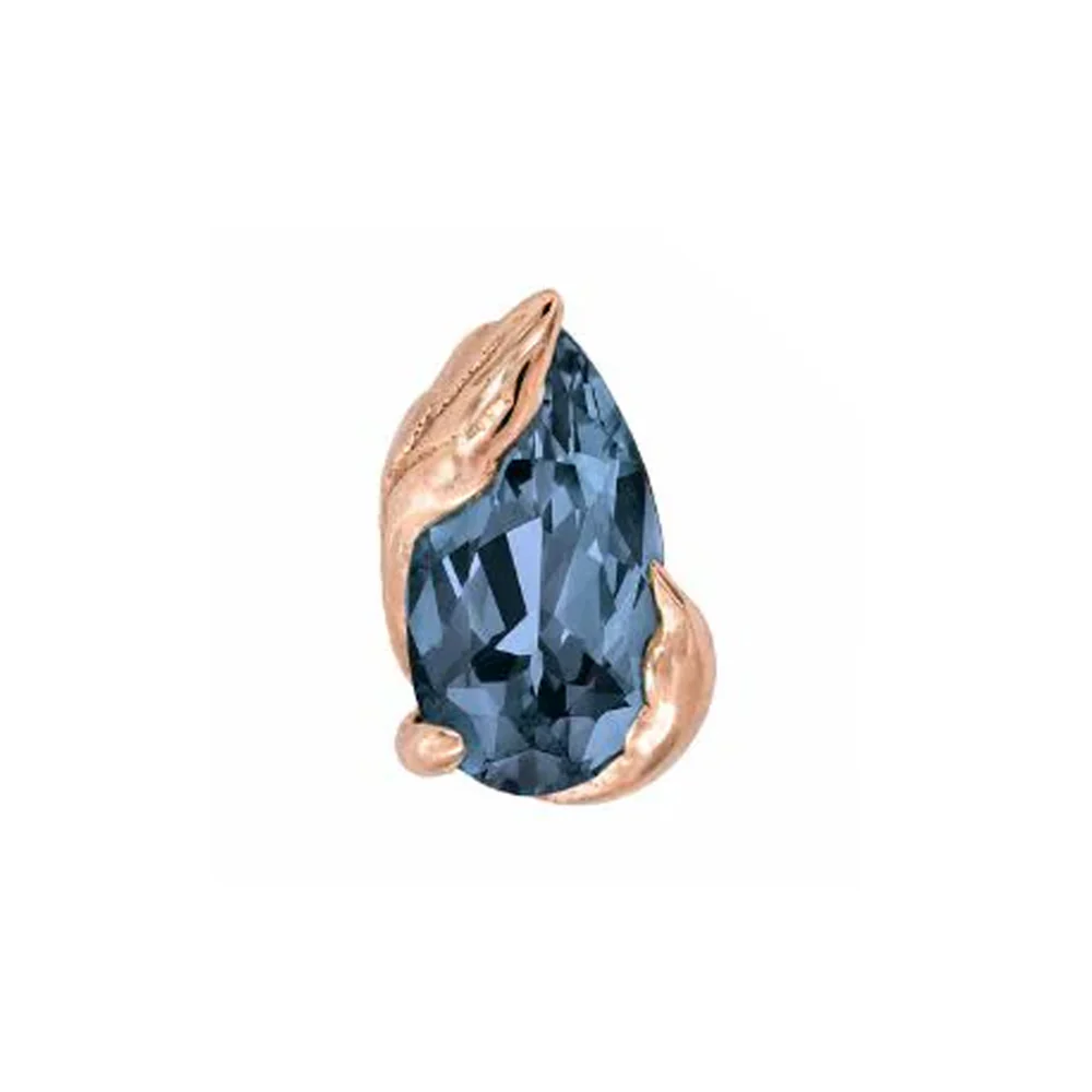 threadless: "Occasion" End in Gold with London Blue Topaz - Image 4