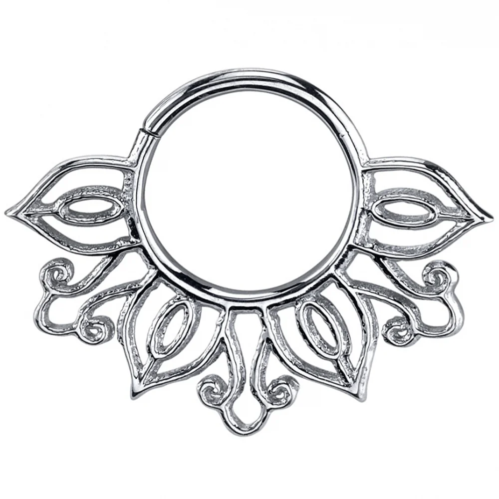 "Azalea" Hinge Ring in Gold - Image 3
