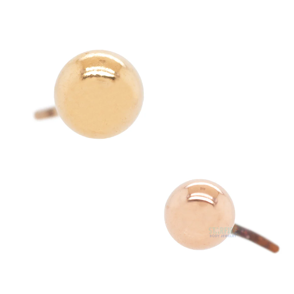 threadless: Bead Pin in Gold & Platinum