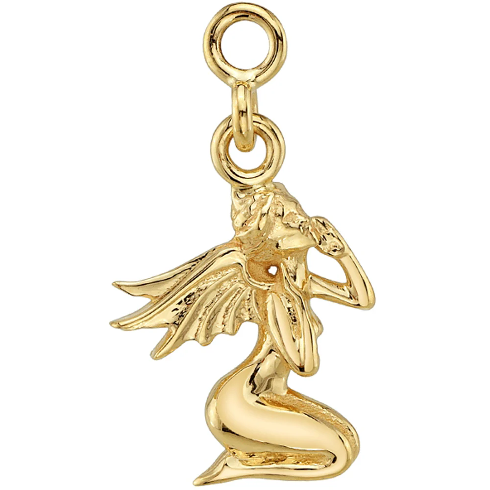 "Devil on my Shoulder" Charm in Gold & Platinum - Image 2