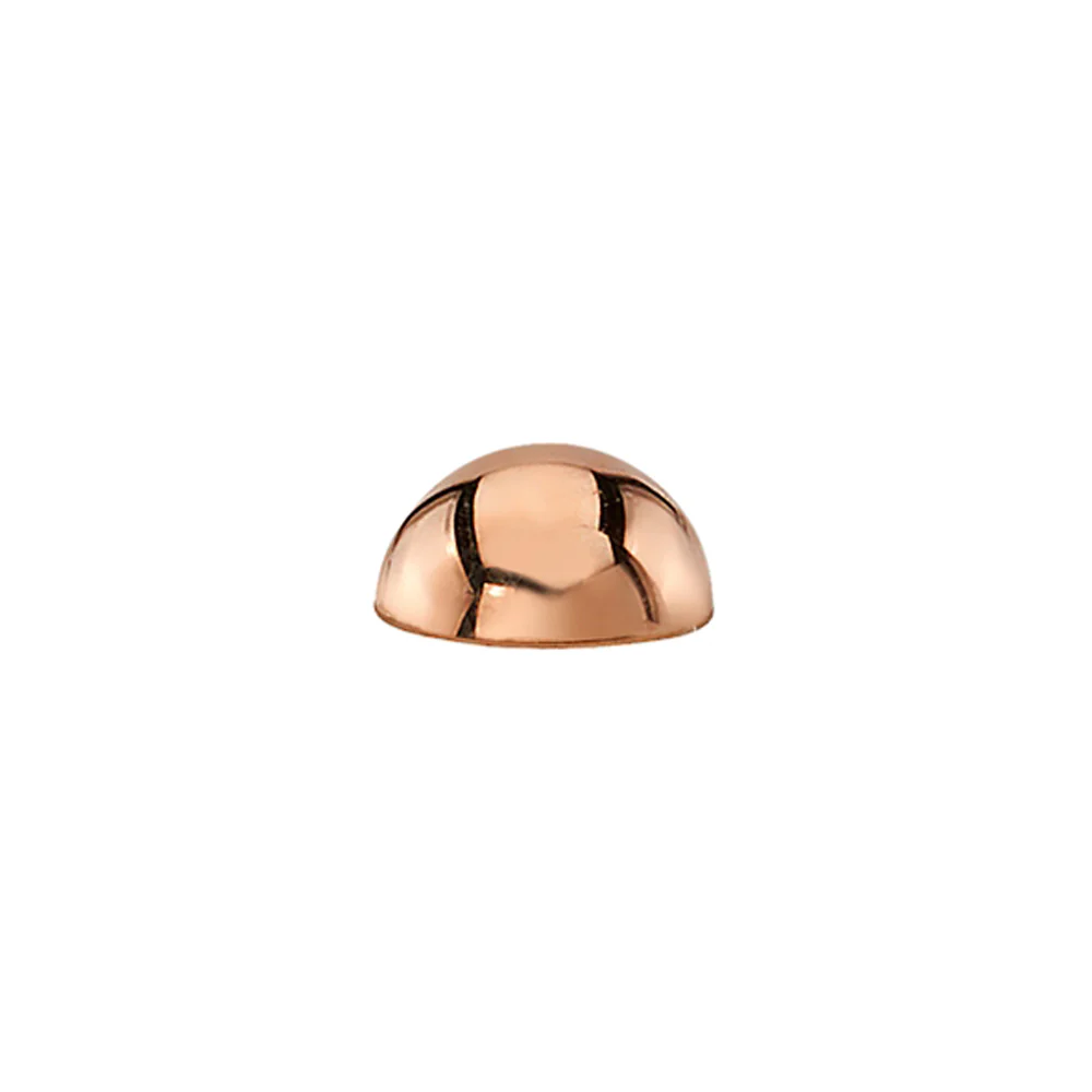 Dome Threaded End in Gold - Image 4