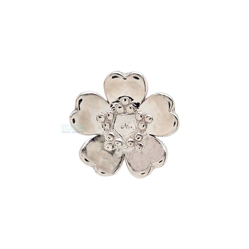 Simple Daisy Threaded End in Gold - Image 5