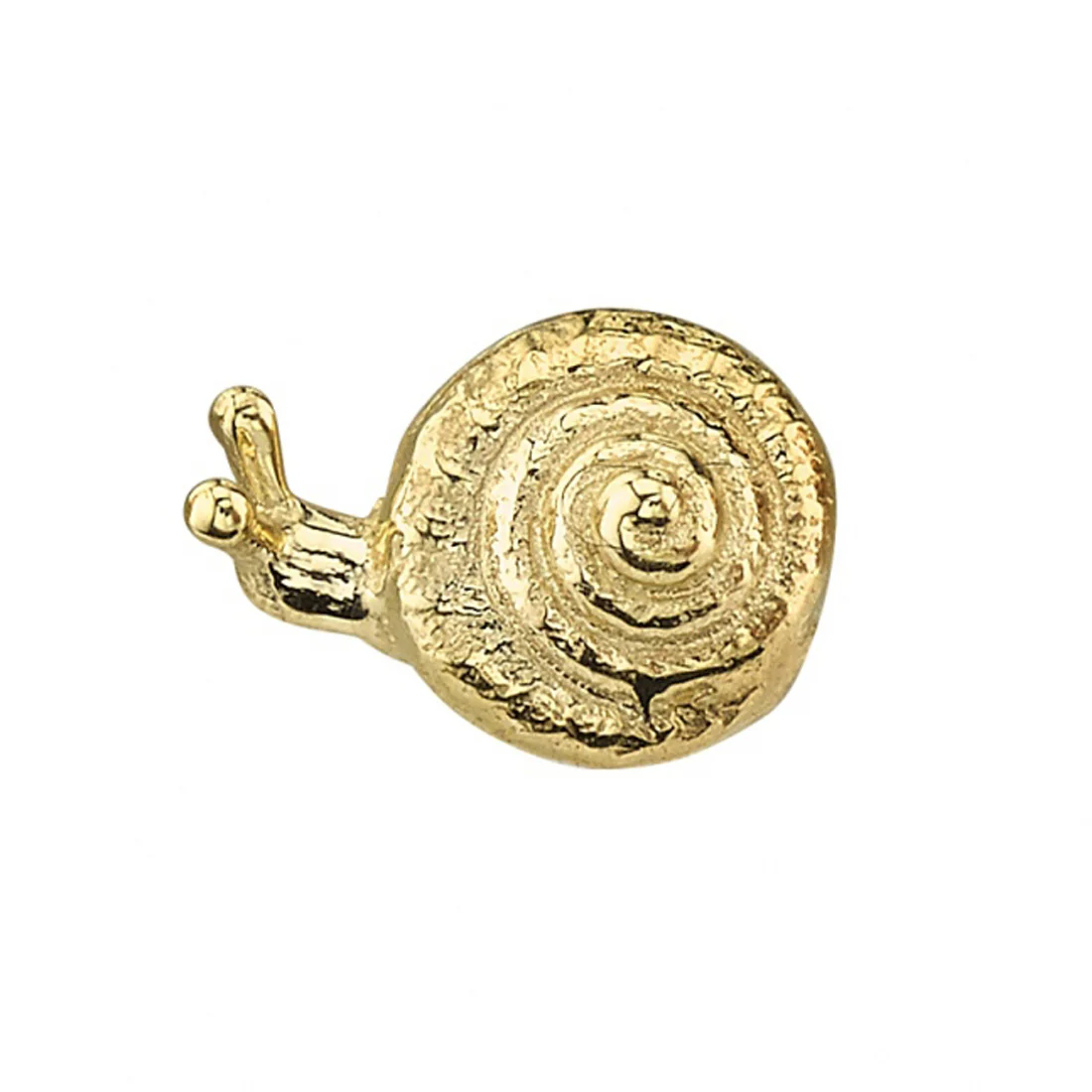Snail Threaded End in Gold - Image 2
