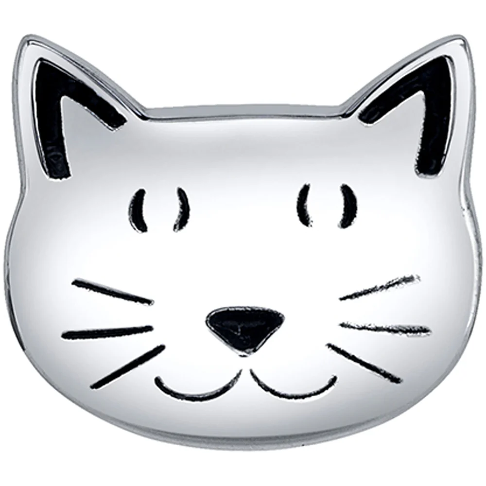 "Sylvia's Cat" Threaded End in Gold & Platinum - Image 2