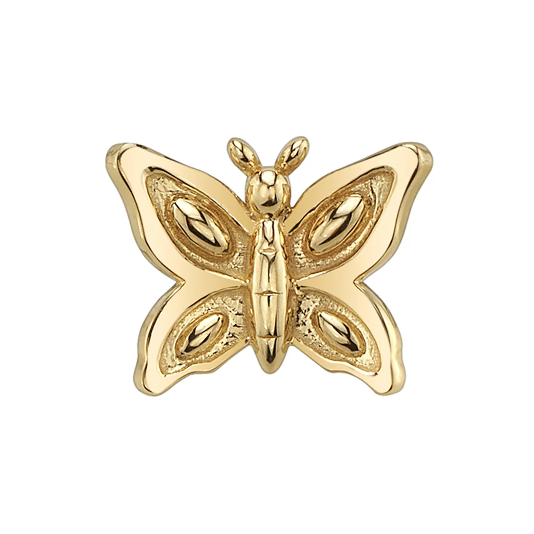 threadless: Butterfly Pin in Gold & Platinum