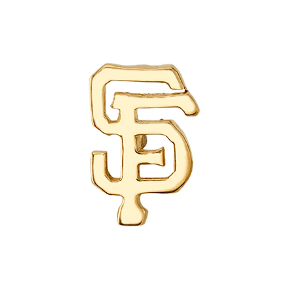 threadless: "San Francisco" Pin in Gold