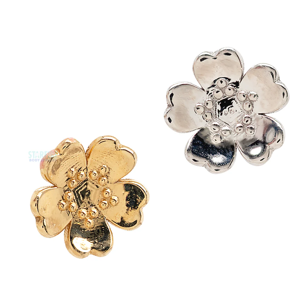 threadless: Simple Daisy Pin in Gold