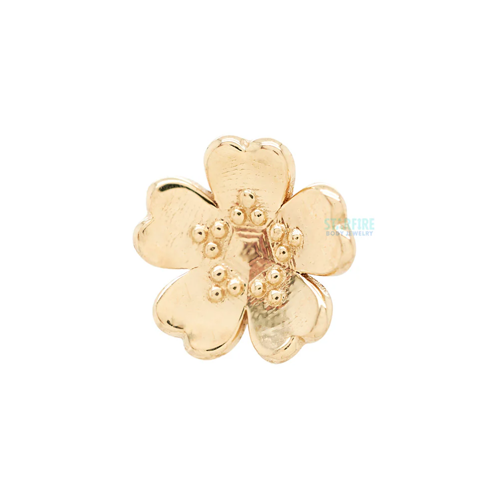 threadless: Simple Daisy Pin in Gold - Image 3