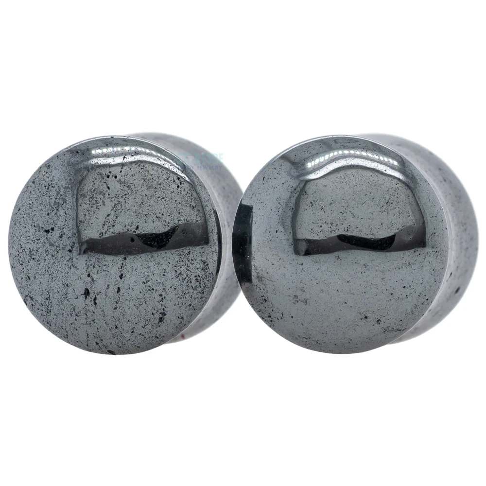Stone Plugs - Hematite - Image 2