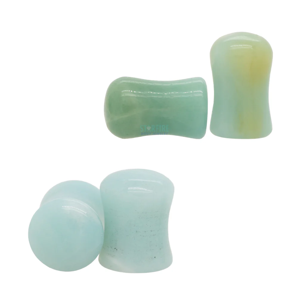 Stone Plugs - Amazonite