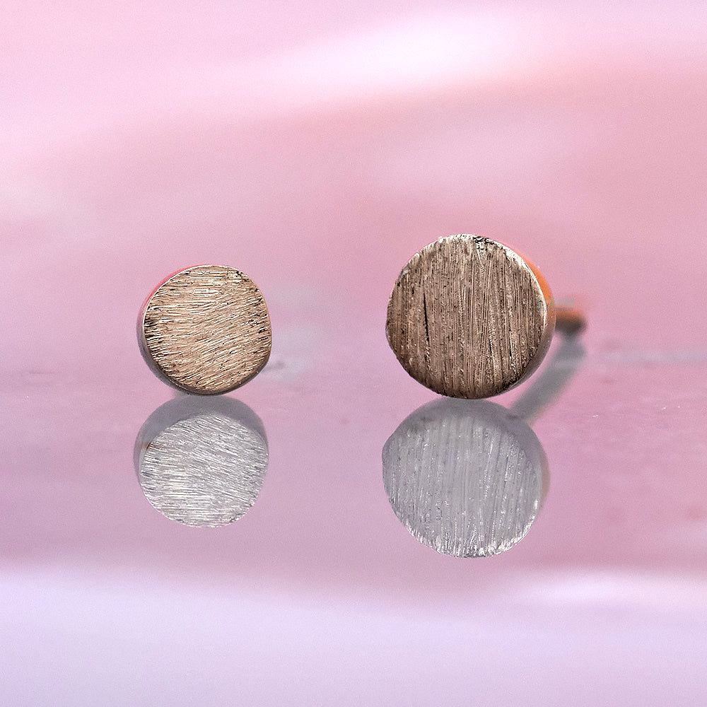 threadless: Glitter Disk End in Gold - Image 2