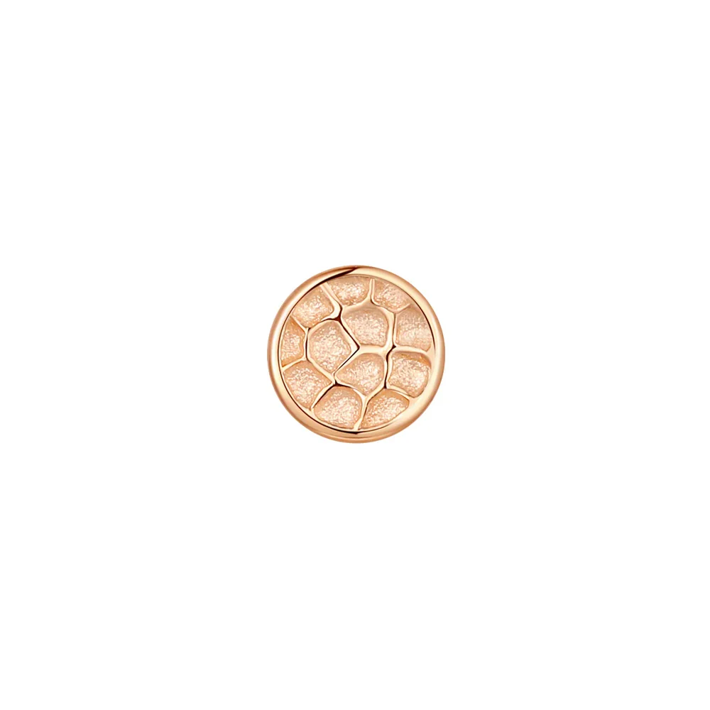 threadless: Hammered Disk End in Gold - Image 5