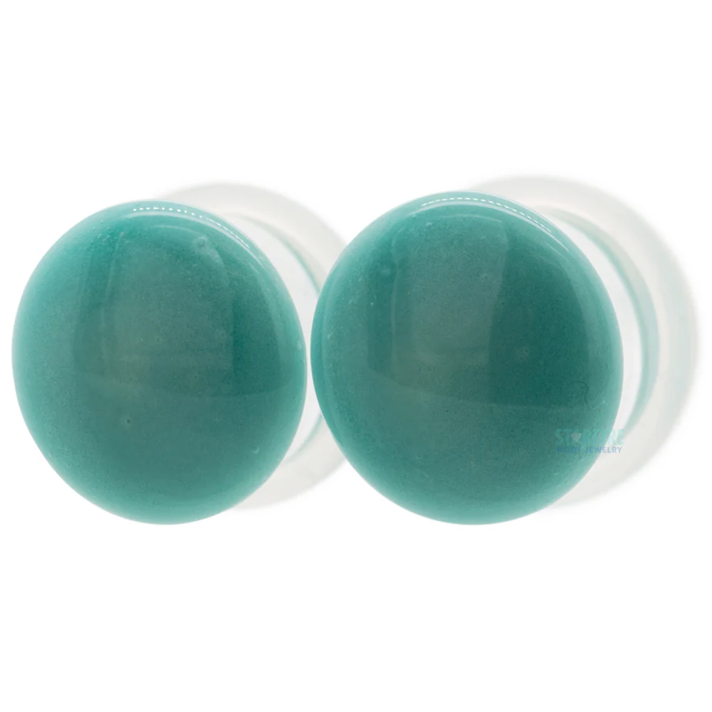 Glass Color Front Plugs - Agave - Image 2