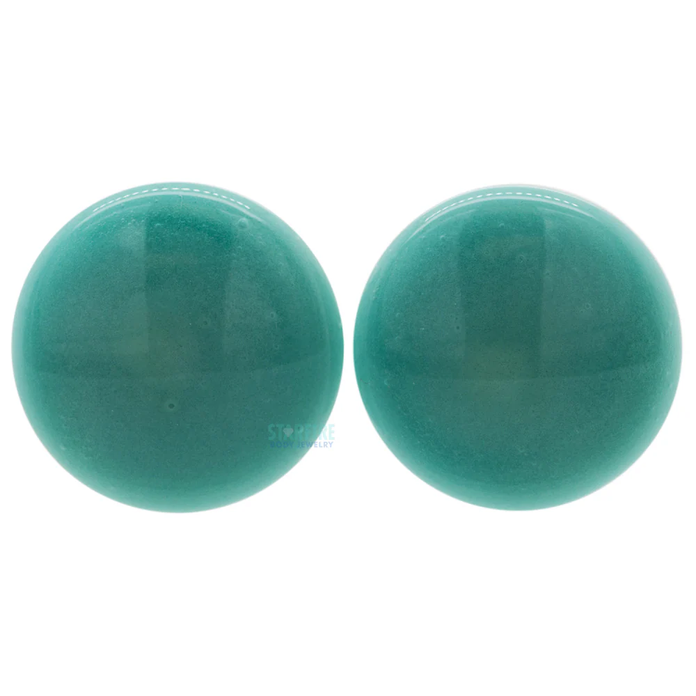 Glass Color Front Plugs - Agave - Image 3