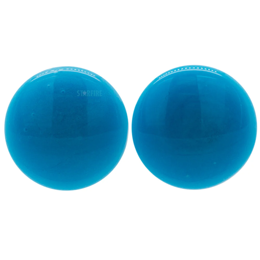Glass Color Front Plugs - Sky Blue - Image 3
