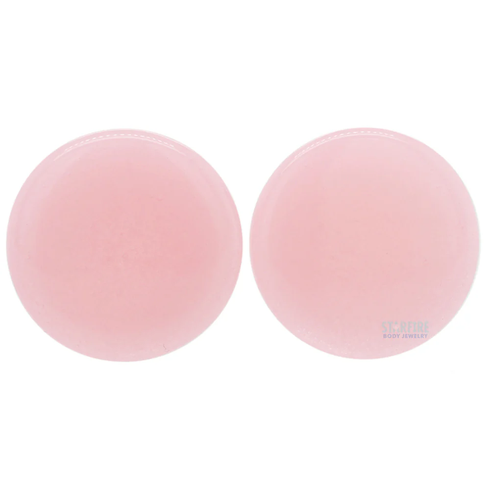 Glass Colorfront Plugs - Pink - Image 5